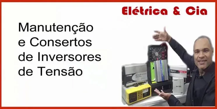 Capa: Curso Inversor de Tensão Alex Lima: Baixe Agora PDF e Vídeo!