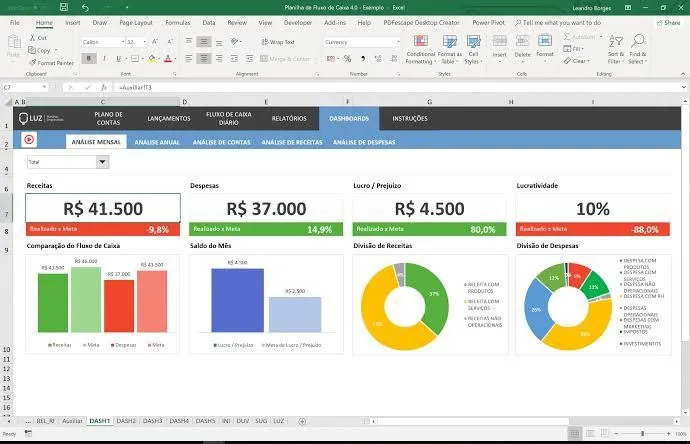 Capa: Baixar Curso +10k Planilhas Essenciais: Domine suas Finanças!