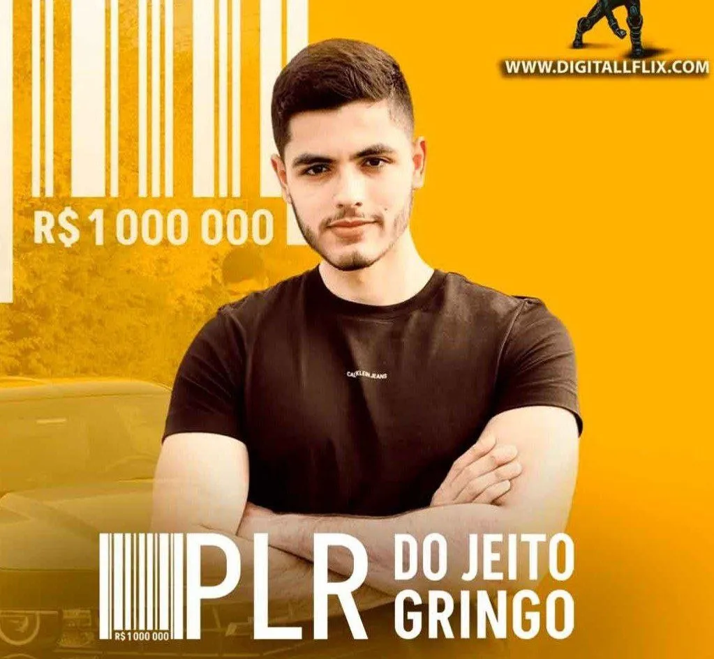 Capa: Baixar Curso Jeito Gringo Lucas Gualberto: Conteúdo Completo