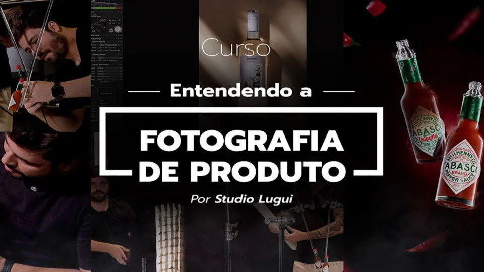 Capa: Download Curso Fotografia de Produto Studio Lugui Completo