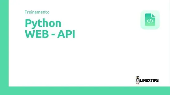 Capa: Python Web API Linuxtips: Baixar Curso Completo 46h