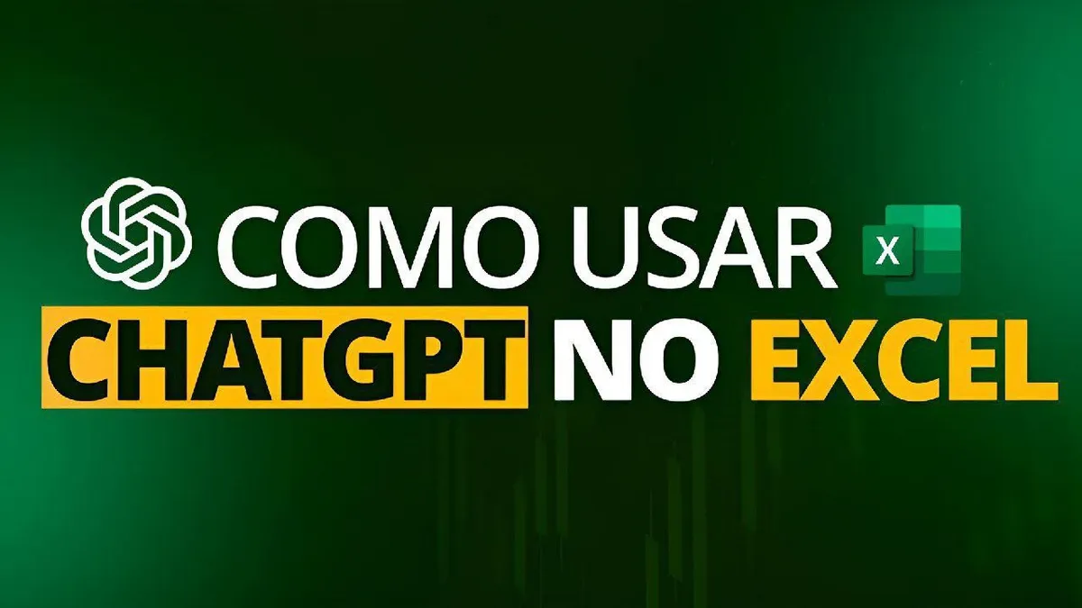 Capa: Baixar ChatGPT com Excel por Roberto Sabino: Curso Completo