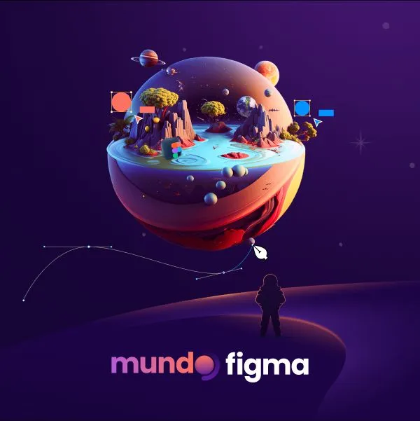 Capa: Baixar Mundo Figma com Bruno Aurélio: Curso Completo em Download