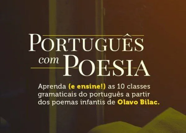 Capa: Português com Poesia: Baixar Curso Lorena Miranda Cutlak Completo