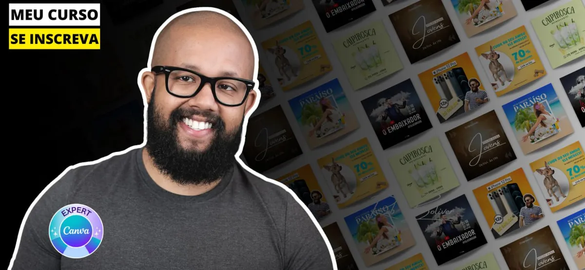 Capa: Baixar Escola de Design com Canva Rob Boliver – Completo!