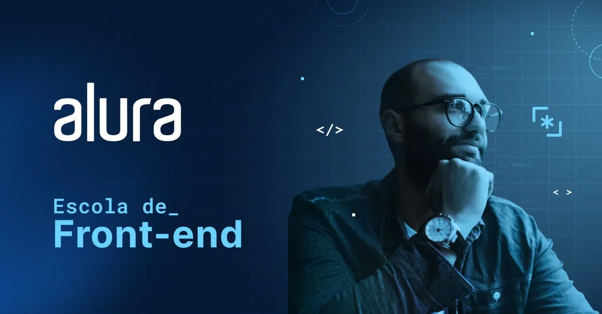 Capa: Baixar Escola Front End Javascript Alura 2021 (Completo)
