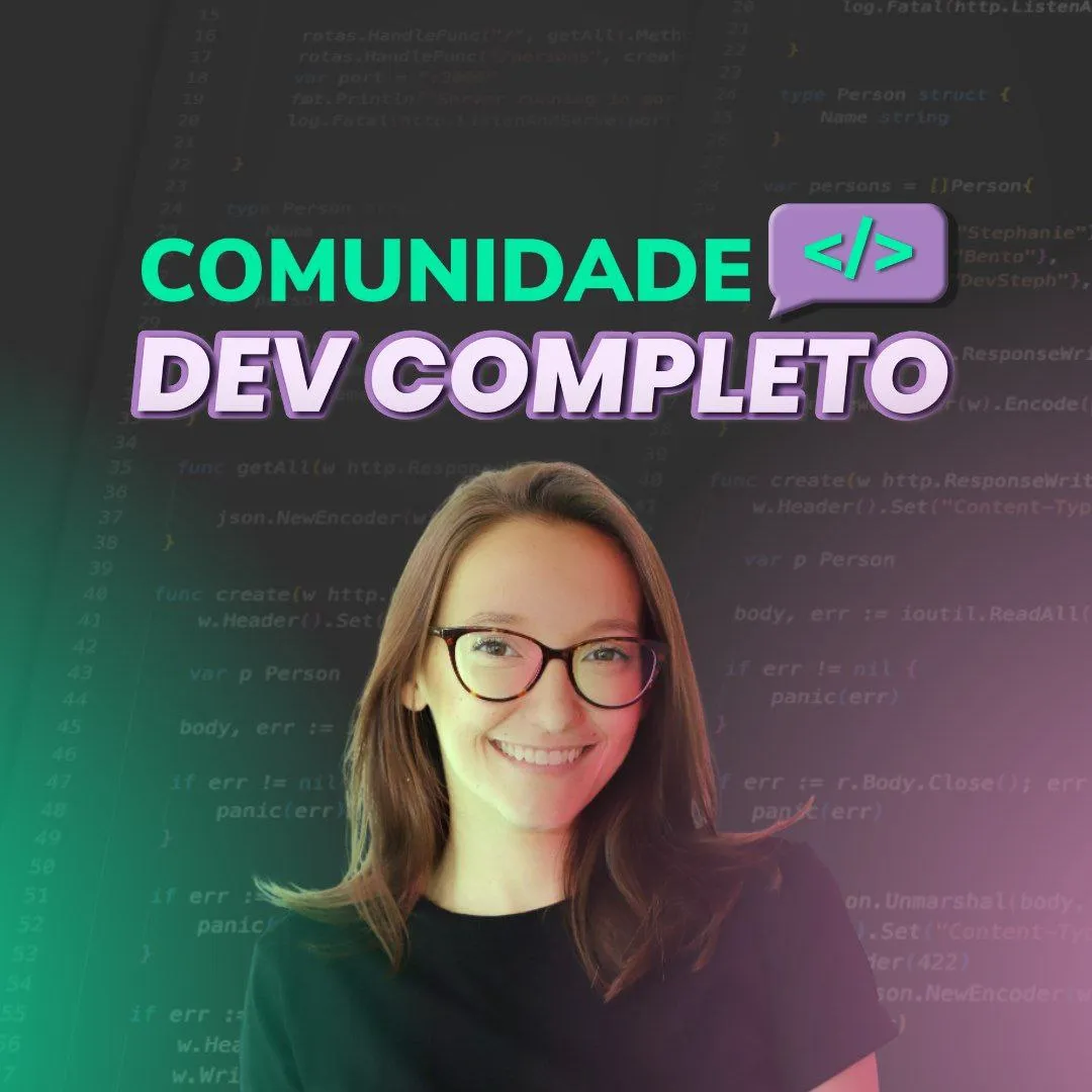 Capa: Comunidade DevCompleto: Baixe Agora o Curso Completo!