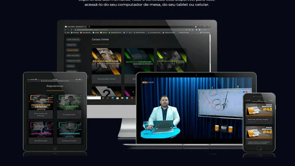 Capa: Academia do Vendedor: Download Curso Completo Em [Ano]