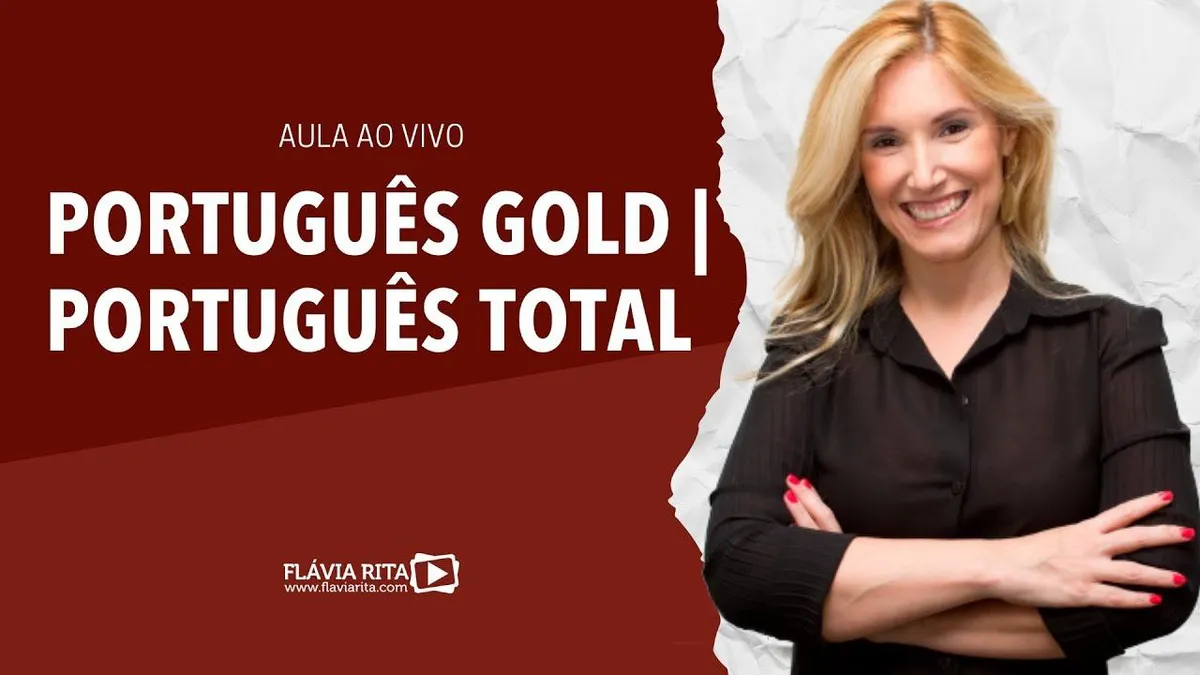 Capa: Baixar Português GOLD 2023 Flávia Rita – Curso Completo Download
