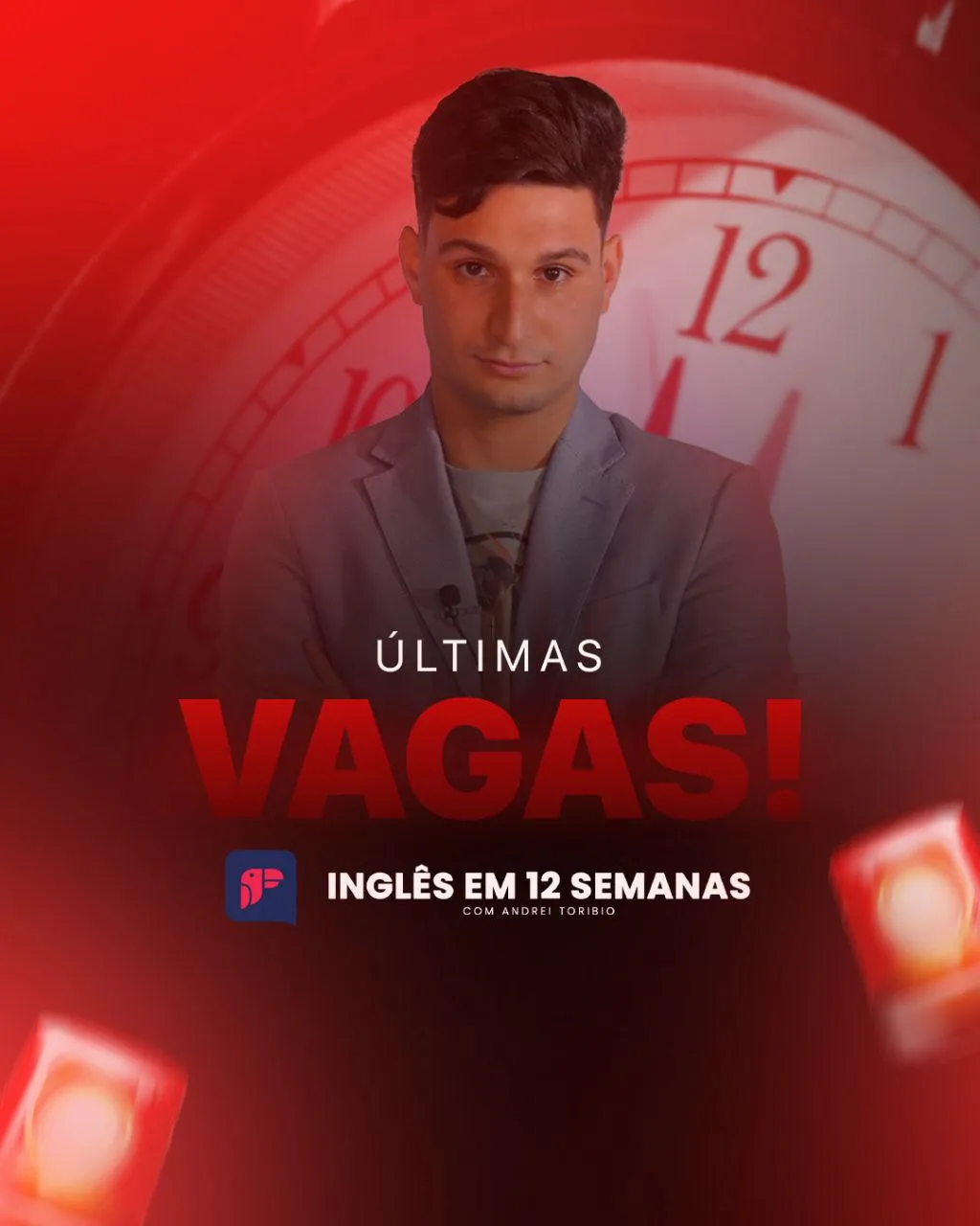 Capa: Inglês em 12 Semanas Andre Tucano: Baixar Agora!
