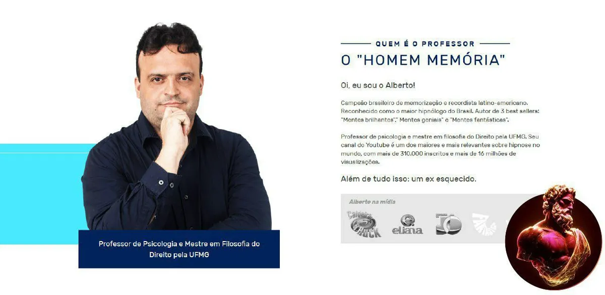 Capa: Baixar Memorização Acelerada Alberto Dell’Isola Curso Completo 2021