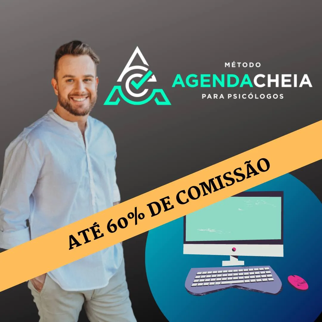 Capa: Baixar Método Agenda Cheia Psicólogos João Rodolfo – Curso Completo