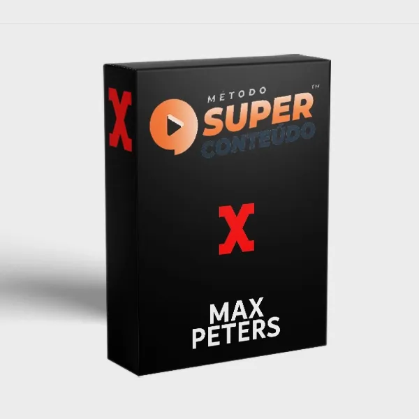 Capa: Método Super Conteúdo Max Peters: Baixar Agora
