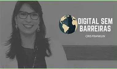 Capa: Digital sem Barreiras: Baixar Curso de Cris Franklin Hoje!