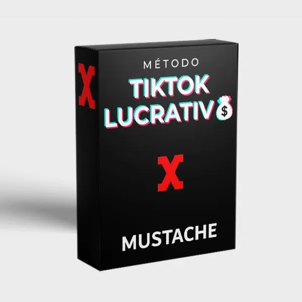 Capa: Método TikTok Pro Mustache: Baixar Agora o Curso Completo