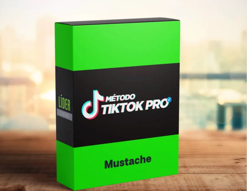 Capa: Baixar Método TikTok Pro Brazilian Mustache: Domine o Crescimento Viral