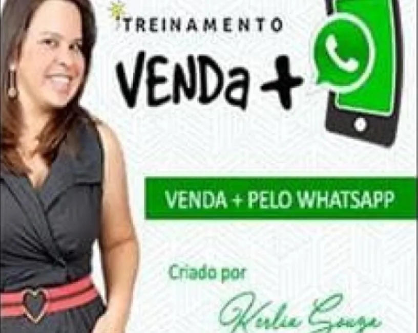 Capa: Baixar Curso Zap Venda Mais Kerlia Sousa: Download Direto